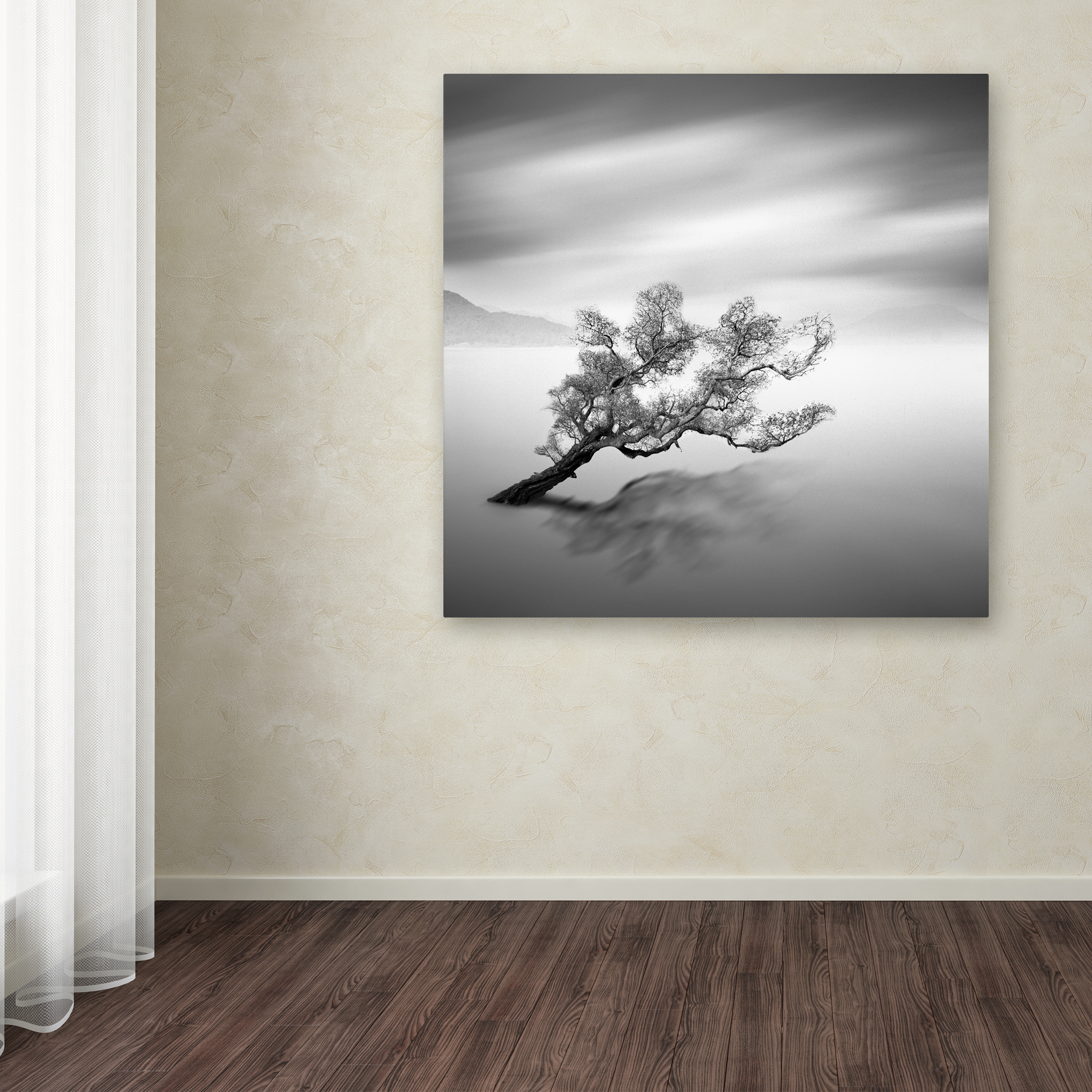 Trademark Fine Art "Water Tree VI" Canvas Art by Moises Levy