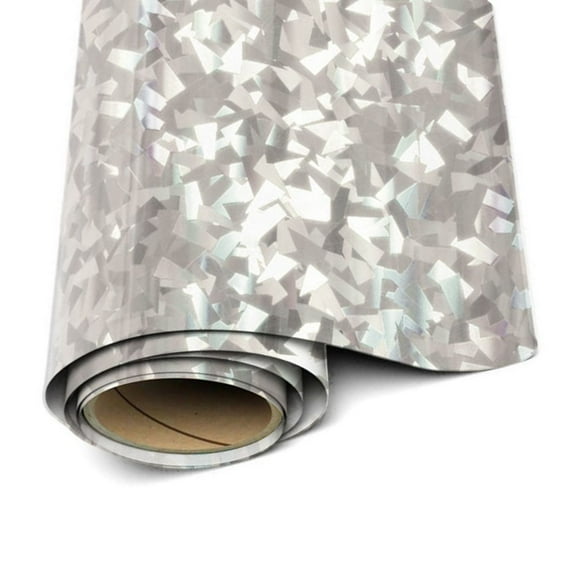 Siser Holograhic Vinyl -Crystal HTV - 20"x 1 yard (36" total) Iron On Vinyl Heat Transfer Vinyl