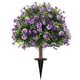 thumbnail image 2 of Hogar y jardín, flores artificiales, árbol de simulación para jardín, decoración de jardín verde, maceta pequeña para insertar en el suelo., 2 of 4