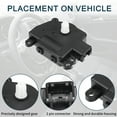 thumbnail image 3 of Reemplazo del actuador de control de la puerta de mezcla de calefacción HVAC para Chrysler 300 Durable No.5137700AA 2 Pcs, 3 of 6