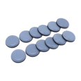 thumbnail image 4 of 12 Pieces Carpeted Pads Furniture Glides Sliders Furniture Moving Pads for Table 22mm, 4 of 8