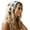 Multicolour1, variant on Womens Floral Head Scarf Openwork Triangle Shape Flower Pattern Tie Back Hair Bandana Scalloped Edge Boho Kerchief Headwear