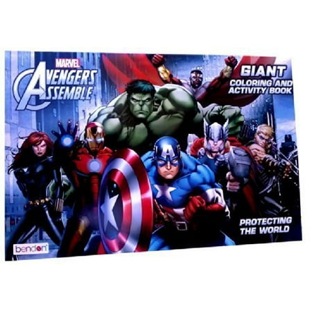 marvel avengers giant coloring book  walmart