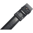 thumbnail image 5 of Marshal Men's Genuine Leather Ratchet Dress Belt With Automatic Buckle Black Buckle1, 32", 5 of 9