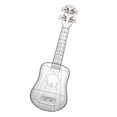 thumbnail image 2 of Ukeleles De Concierto De 21 Pulgadas Para Aprender Habilidades, Juego De Ukeleles Transparentes De Moldeado Integrado De Cuerda De Carbono Para Principiantes De Niños Y Adultos Speravity EL009922-00, 2 of 6