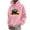 Pink&&100, variant on CONROSES Men's Hoodies Cute Black Cat Graphic Hoodie for Men Long Sleeve Warm Pullover Hooded Sweatshirt Soft Fall Winter Sweatshirts With Pocket