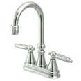 thumbnail image 1 of Kingston Brass KS2491GL 4 Inch Center Bar Faucet - Polished Chrome, 1 of 2
