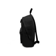Everest 16 Vintage Backpack, Black All Ages, Unisex 1045RN-BK, Carrier and Shoulder Book Bag for School, Work, Sports, and Travel