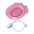 thumbnail image 3 of Baño de asiento para inodoro cuenco de baño de cadera lavabo versátil resistente a altas temperaturas Rosa con rubor Sunnimix, 3 of 8