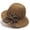 Khaki, variant on Womens Straw Hat, 2026 Beach Sun Straw Hats for Women, Summer Hats for Holiday Travel