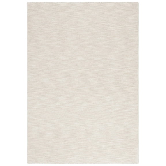 SAFAVIEH Haven Velda Distressed Polyester Area Rug, Ivory, 8' x 10'
