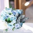 thumbnail image 3 of Coofit Artificial Bouquet Simulated Wedding Bouquet Home Decor Flower Photo Prop, 3 of 10