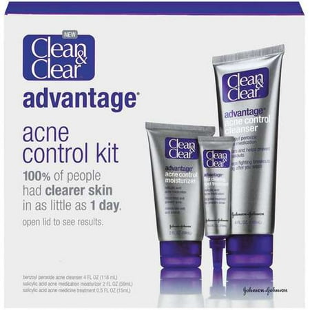 Clean & Clear Advantage Acne Control Kit, 12 oz
