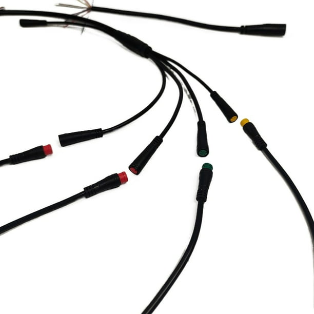 YOSOO Câble Extension Vélo Électrique 1T4 8Pin: Résistant et Étanche YOSOO Câble Extension Vélo Électrique 1T4 8Pin: Résistant et Étanche