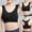 Black cheap stuff under 5 dollars, variant on Dyegold Bras Women My Orders Full Coverage Solid Exercise Comfort Bralettes Ladies Casual Wirefree Sport Sports Bra Seamless Plus Size Bras Underwear Bra Wireless Bralette Everyday Wear