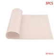 thumbnail image 1 of 3 Pcs Tapis de Cuisson Réutilisable Feuille Résistante aux Hautes Températures Pâte Papier Huilé Antiadhésif Tapis BBQ, 1 of 10