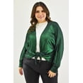 thumbnail image 1 of Cardigan con brillo Roman Fashion /Tallas Extras, 11847 (Verde botella) verde oscuro 42, 1 of 6