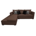 thumbnail image 1 of Sala Esquinera El Bazar Store Aston Chocolate 260x200 cm, Tela Lino nacional, Modular, 1 of 4