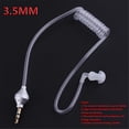 thumbnail image 6 of Almencla 6X Flexible 3.5mm Anti- Mono Earphone Stereo Air Tube Earphone Headset, 6 of 8