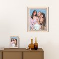 thumbnail image 2 of REGALWOVEN Picture Frame for Tabletop Display and Wall Hanging, Art Photo Frame for Photo and Poster Blue White 5x7, 2 of 5