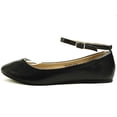 thumbnail image 4 of AlpineSwiss Calla Ballerines pour Femmes avec Bride à la Cheville Chaussure Classique Ballerine, 4 of 6