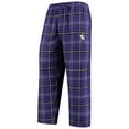 thumbnail image 2 of Men's Concepts Sport Purple/Black Northwestern Wildcats Ultimate Flannel Pants, 2 of 3