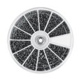thumbnail image 1 of 600pcs 12 Kinds of Small Screws Nuts Assortment Kit M1 M1.2 M1.4 M1.6 for Watches Glassess, 1 of 5