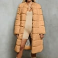 thumbnail image 1 of WREESH Women Plus Size Short Faux Coat Warm Furry FauxLong Jacket Long Sleeve Outerwear, 1 of 7