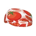 thumbnail image 2 of Goofa Tomatoes Pattern Sweatbands Sports Headband for Men & Women,Moisture Wicking Athletic headband,Breathable Sweatband,Sports accessories,Workout gear, 2 of 9