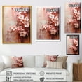 thumbnail image 4 of Designart "Pink Cherry Tree Blossoms in Summer I" Landscapes Canvas Wall Art - Traditional Pink Tree Cherry Blossom Hallway Wall Art Decor, 4 of 6
