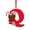 Q, variant on 26 Letter Ornaments Christmas Tree Decoration Personalized Christmas Letter Christmas Tree Hanging Pendant Xmas Alphabet Letters for Christmas Tree DIY Craft Christmas Ornaments (S)
