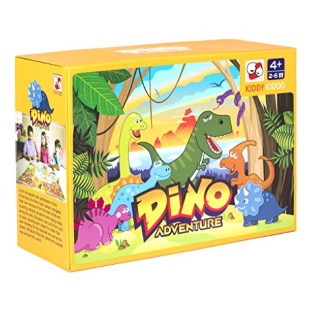 Dino Adventure table top board game trains social skills, concentration