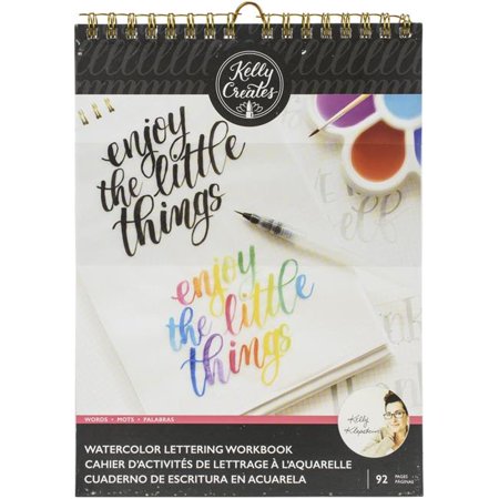 American Crafts 355346 8.5 x 11 in. Kelly Creates Watercolor Brush ...