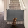 thumbnail image 3 of Extra Wide and Extra Pet Retractable Gates for Stairs, Doorways, Hallways, Indoor and Outdoor, 3 of 14