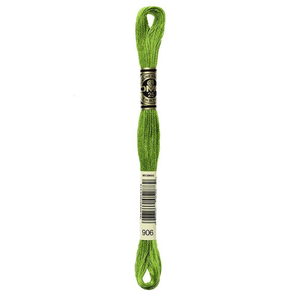DMC Green Cotton 6 Strand Floss 8m