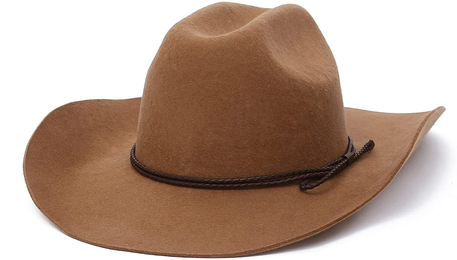 Classic Wool Felt Cowboy Hat Western 