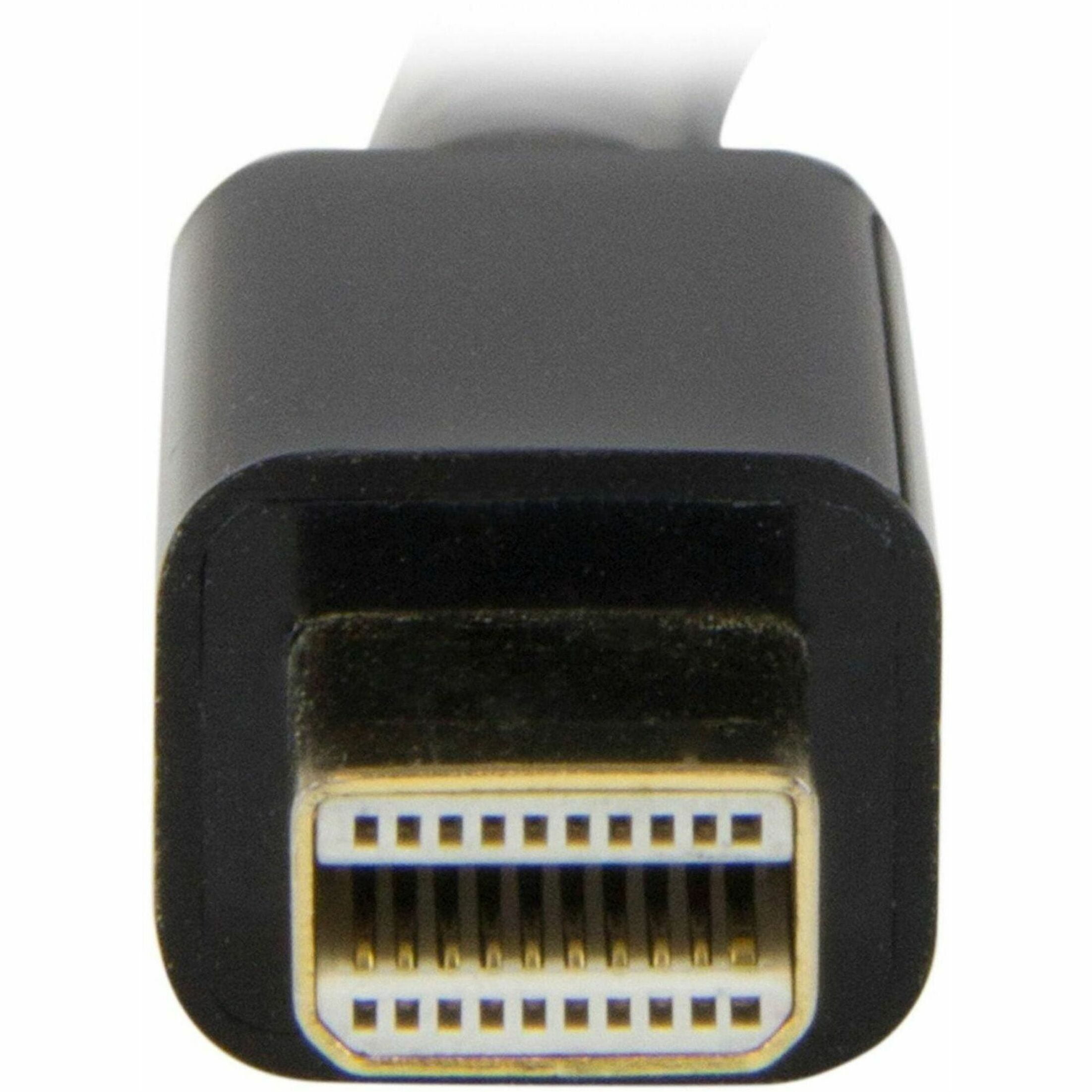 StarTech MDP2HDMM5MB 16.4ft. BlackMini DisplayPort to HDMI Adapter Cable 4K 30Hz M-M