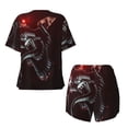 thumbnail image 5 of Lsque Five Nights At Freddy'S Women's Short-Sleeved Pajama Set - 2 Piece Soft and Lightweight Sleepwear Set-Small, 5 of 9