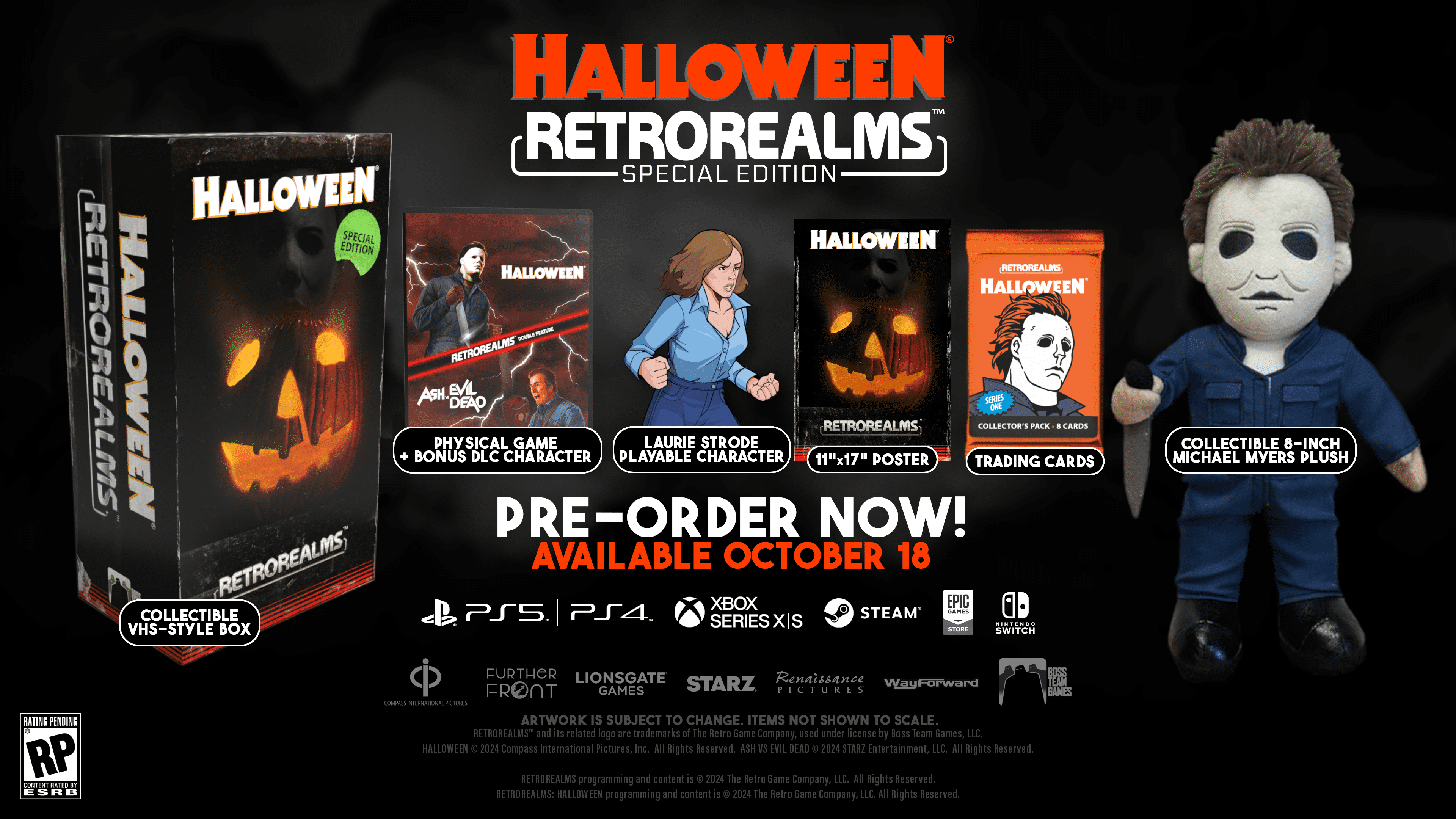Halloween u0026 Ash vs Evil Dead switch Halloween and Ash vs Evil Dead RetroRealms Double Feature Special