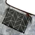 thumbnail image 6 of Wrapables Large Foldable Tote Nylon Reusable Grocery Bags, Geometric, 6 of 6