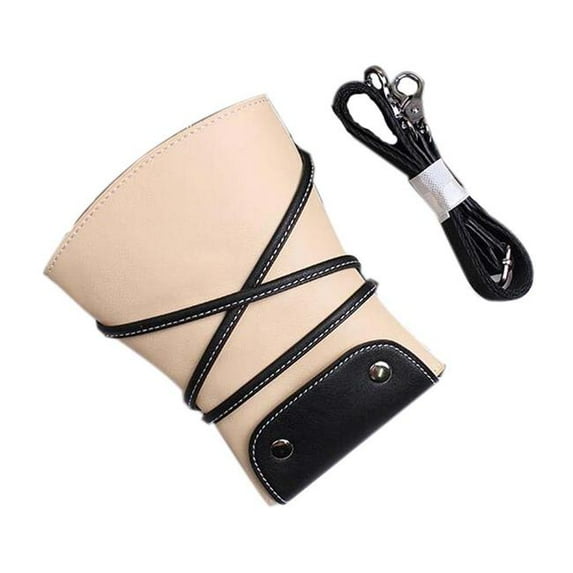 Panda Superstore PS-BEA3006300011-YAN01276 Hair Scissors Bag, Hair Beauty Tools & Stylist Pockets - Khaki