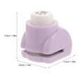 thumbnail image 3 of Cute Shaped Hole Puncher Paper Craft Hole Punch Hole Puncher DIY Supply, 3 of 6