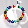 thumbnail image 3 of Chic 7 Mixed Chakra Healing Balance Beads Bracelet Energy Natural Stones, 3 of 4