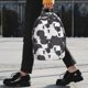 thumbnail image 2 of Easygdp Black And White Sheeps Mochila Ligera de 15 Pulgadas para Estudiantes, Mochila Cómoda para la Escuela y Viajes, Correas Ajustables, 2 of 6