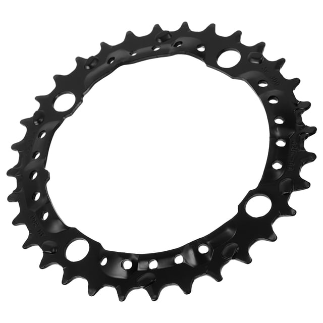 Raindrops Mountain Bicycle Chainring 32T Black High Strength for Efficient Pedaling and Trail Riding