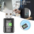 thumbnail image 2 of Adaptador USB Wifi y Bluetooth de 600 Mbps, mini dongle de conexión inalámbrica, 2 of 5