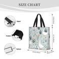 thumbnail image 3 of Picia Goose and Doodle Flowers for Tote Bag for Women with Zipper, Gym Tote with Compartments, Laptop Work Tote Nurse Dance Yoga Bag for Sport, Travel, 3 of 7