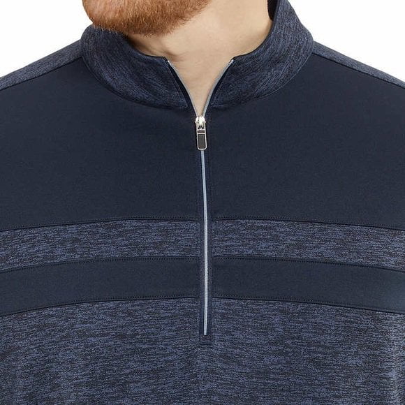 bolle Mens Performance 1 4 Zip Long Sleeve Pullover Small