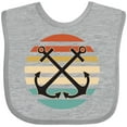 thumbnail image 3 of Inktastic Anchor Nautical Sailing Sunset Boys or Girls Baby Bib, 3 of 4