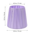 thumbnail image 2 of WHAMVOX 2Ud Pantallas Pequeñas Moradas Para Lámparas De Y Pared Con De Y Estructura Firme, 2 of 8